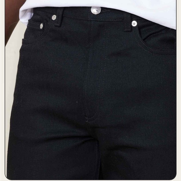 A.P.C Jean Middle Standard Noir 28 - Picture 4 of 14